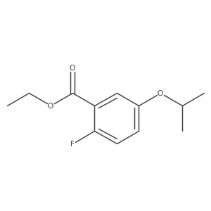Ethyl 2-fluoro-5-isopropoxybenzoate Structure