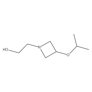 2-[3-(Propan-2-yloxy)azetidin-1-yl]ethan-1-ol Structure