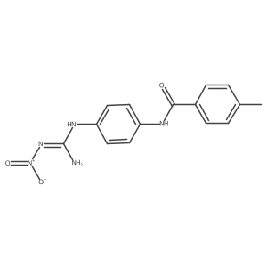 4-Methyl-N-[4-[[(E)-N'-nitrocarbamimidoyl]amino]phenyl]benzamide Structure