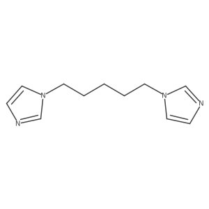 1-(5-Imidazol-1-ylpentyl)imidazole结构式