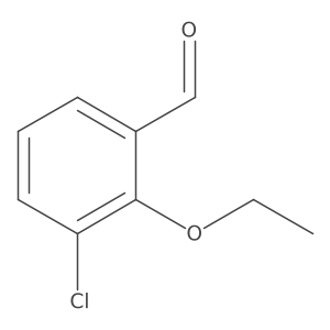 3-Chloro-2-ethoxybenzaldehyde结构式