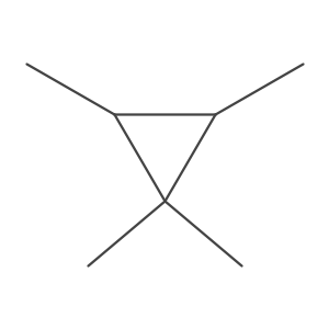 (2R,3S)-1,1,2,3-Tetramethylcyclopropane Structure
