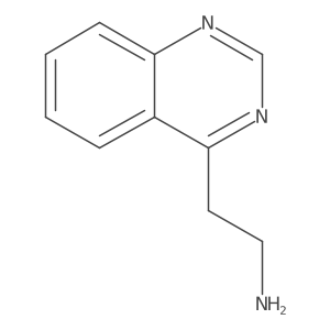 2-(Quinazolin-4-YL)ethan-1-amine结构式