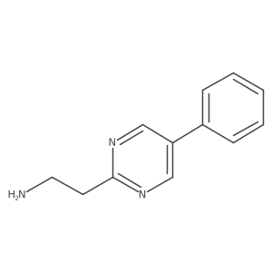 2-(5-Phenylpyrimidin-2-YL)ethan-1-amine结构式