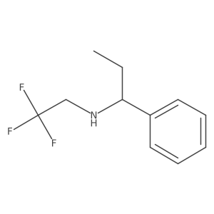 (1-Phenylpropyl)(2,2,2-trifluoroethyl)amine Structure