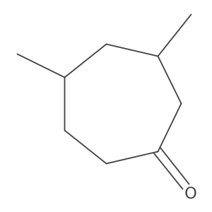 3,5-Dimethylcycloheptan-1-one Structure