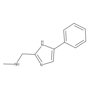 methyl[(4-phenyl-1H-imidazol-2-yl)methyl]amine Structure