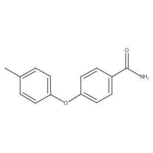 4-(4-Methylphenoxy)benzamide结构式
