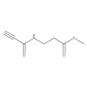 N-(1-Oxo-2-propyn-1-yl)-I(2)-alanine methyl ester Structure