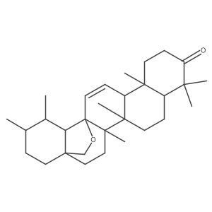 (1S,4S,5R,8R,13S,14R,17S,18R,19S,20R)-4,5,9,9,13,19,20-heptamethyl-24-oxahexacyclo[15.5.2.01,18.04,17.05,14.08,13]tetracos-15-en-10-one Structure