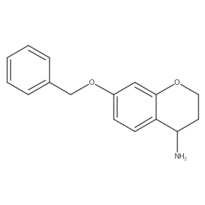 7-(Benzyloxy)chroman-4-amine结构式