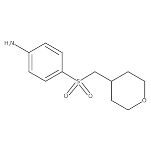 4-[(Oxan-4-yl)methanesulfonyl]aniline结构式