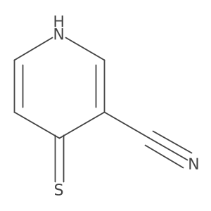 4-Sulfanylpyridine-3-carbonitrile结构式