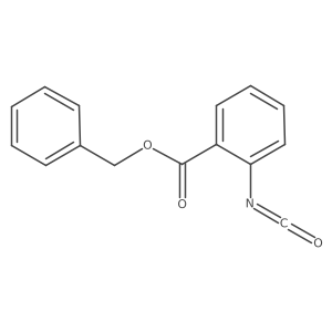 Phenylmethyl 2-isocyanatobenzoate Structure