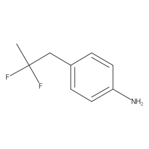 4-(2,2-Difluoropropyl)aniline Structure
