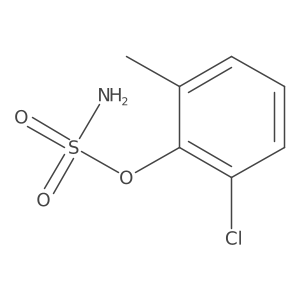2-Chloro-6-methylphenyl sulfamate Structure