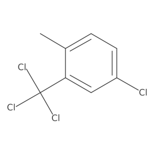 4-Chloro-1-methyl-2-(trichloromethyl)benzene结构式