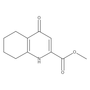 Methyl 4-hydroxy-5,6,7, 8-tetrahydroquinoline-2-carboxylate结构式