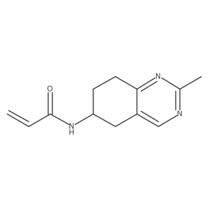 N-(2-Methyl-5,6,7,8-tetrahydroquinazolin-6-yl)prop-2-enamide结构式