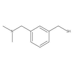 {3-[(Dimethylamino)methyl]phenyl}methanethiol Structure