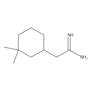 2-(3,3-Dimethylcyclohexyl)ethanimidamide结构式