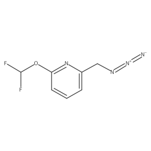 2-(Azidomethyl)-6-(difluoromethoxy)pyridine Structure