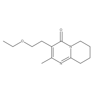 3-(2-Ethoxyethyl)-2-methyl-6,7,8,9-tetrahydropyrido[1,2-a]pyrimidin-4-one结构式