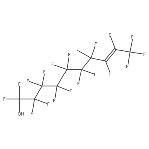 (Perfluoro)-8-decen-1-ol结构式