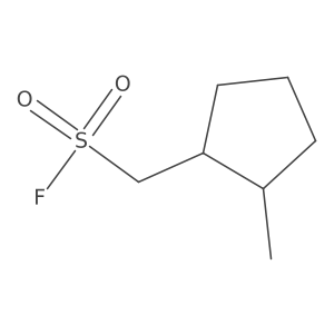 rac-[(1R,2R)-2-methylcyclopentyl]methanesulfonyl fluoride Structure