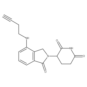 Lenalidomide-C2-alkyne Structure
