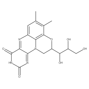 4,5-Dimethyl-2-(1,2,3-trihydroxypropyl)-1H-[1,4]oxazino[4,3,2-de]pyrimido[5,4-b]quinoxaline-8,10(2H,9H)-dione结构式