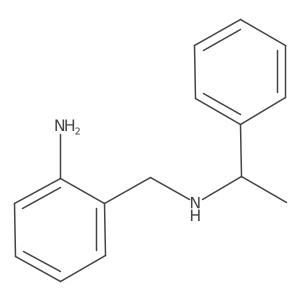 2-[(1-Phenylethylamino)methyl]aniline结构式