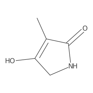 4-Hydroxy-3-methyl-1H-pyrrol-2(5H)-one结构式