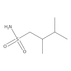 2,3-Dimethylbutane-1-sulfonamide Structure