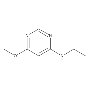 N-Ethyl-6-methoxy-4-pyrimidinamine Structure