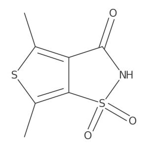 4,6-dimethyl-2H,3H-1lambda6-thieno[3,4-d][1,2]thiazole-1,1,3-trione Structure
