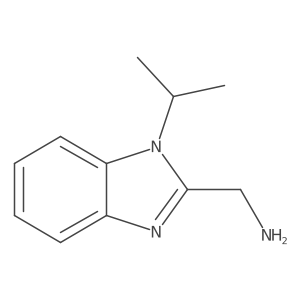 1-(1-isopropyl-1H-benzimidazol-2-yl)methanamine结构式