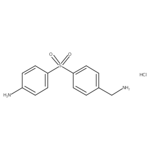 p-Sulfanilylbenzylamine monohydrochloride结构式