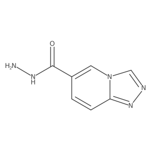 [1,2,4]Triazolo[4,3-a]pyridine-6-carbohydrazide Structure