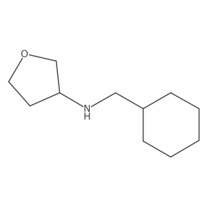 N-(cyclohexylmethyl)oxolan-3-amine结构式