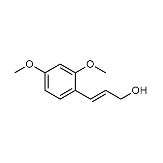 3-(2,4-Dimethoxyphenyl)prop-2-en-1-ol结构式