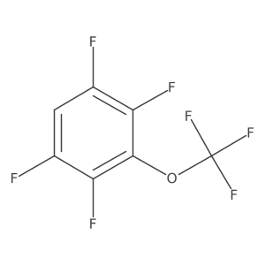 1,2,4,5-Tetrafluoro-3-(trifluoromethoxy)benzene Structure