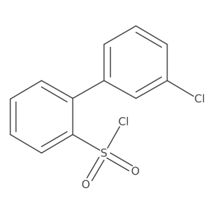 3'-Chloro-[1,1'-biphenyl]-2-sulfonyl chloride Structure