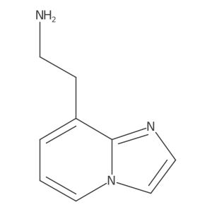 2-Imidazo[1,2-a]pyridin-8-ylethanamine结构式