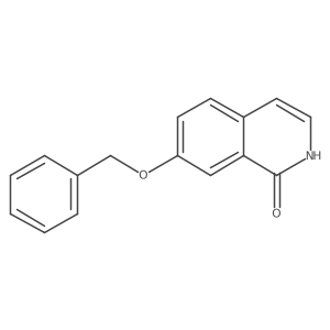7-(Benzyloxy)isoquinolin-1(2H)-one结构式