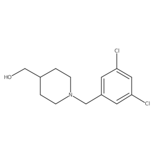 (1-(3,5-Dichlorobenzyl)piperidin-4-yl)methanol结构式