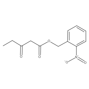 2-Nitrobenzyl 3-oxopentanoate Structure