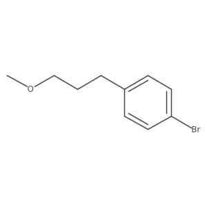 1-Bromo-4-(3-methoxy-propyl)-benzene结构式