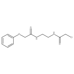 N-[2-(2-chloroacetamido)ethyl]-2-phenoxyacetamide结构式