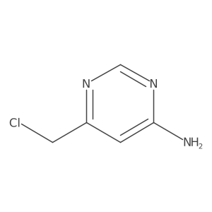 6-(Chloromethyl)pyrimidin-4-amine Structure